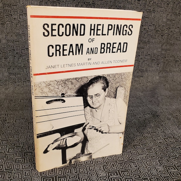 Cream and Bread Second Helpings Scandanavian Life Softcover Book Lefse, Minnesota Lutefisk, Lutheran Church Supper