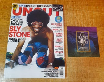 Sly Stone Uncut Magazine CD Bonus - Talking Heads - Jason Isbell - Nirvana - Wreckless Eric - Irish Music CD - Mojo British Rock Music