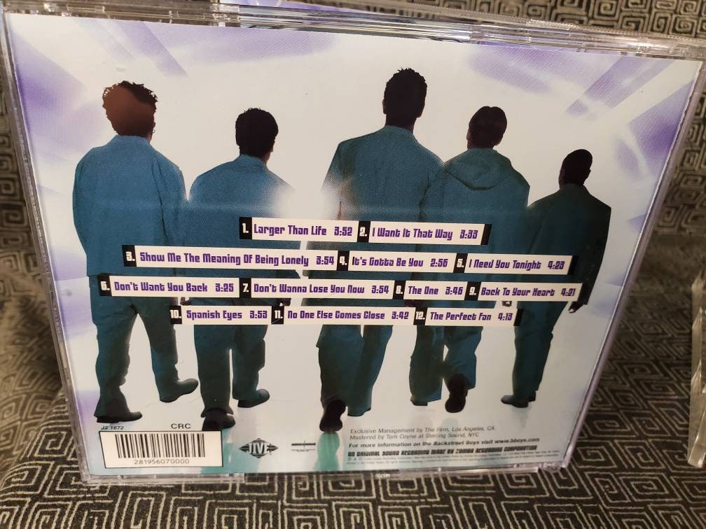 Backstreet Boys CD Millennium - Nick, Howie, Brian, A.J, and Kevin