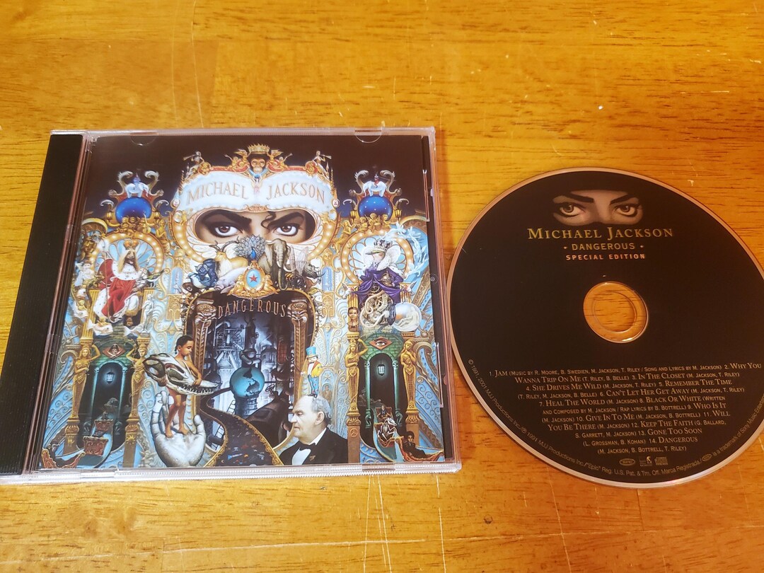 Michael Jackson Dangerous CD - 2001 Special Edition - Etsy
