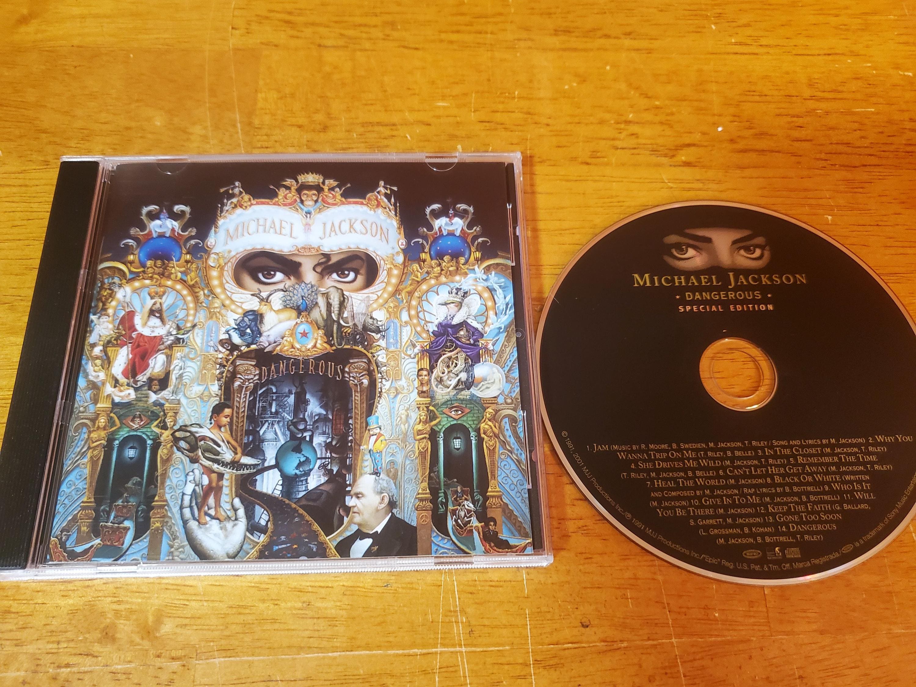 Michael Jackson Dangerous CD - 2001 Special Edition - Etsy