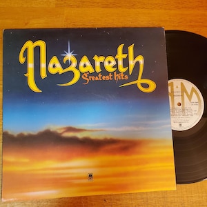 Vintage Nazareth Hair of the Dog LP Record Album Vinyl 12