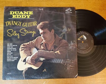 Disco de vinilo de Duane Eddy - Guitarra vibrante - Álbum LP de prueba de reproducción - Vg+ Original 1962