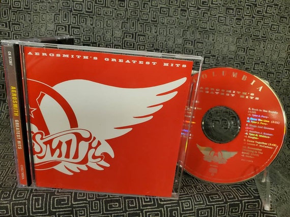 Aerosmith Greatest Hits CD Draw the Line Sweet Emotion - Etsy
