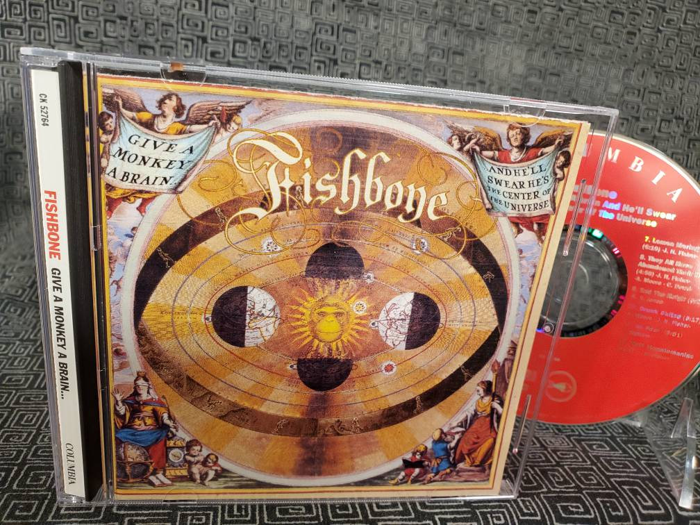 Fishbone CD Give A Monkey A Brain Reggae Ska Punk Metal 