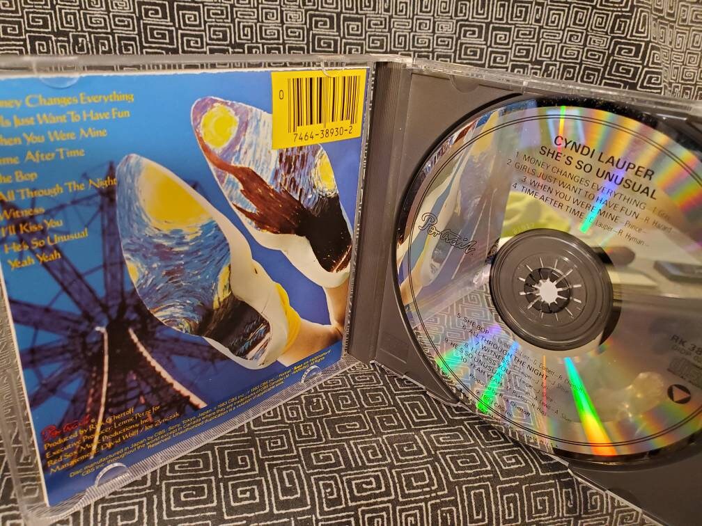Cyndi Lauper - She's so Unusual CD - Girls Just Want to Have