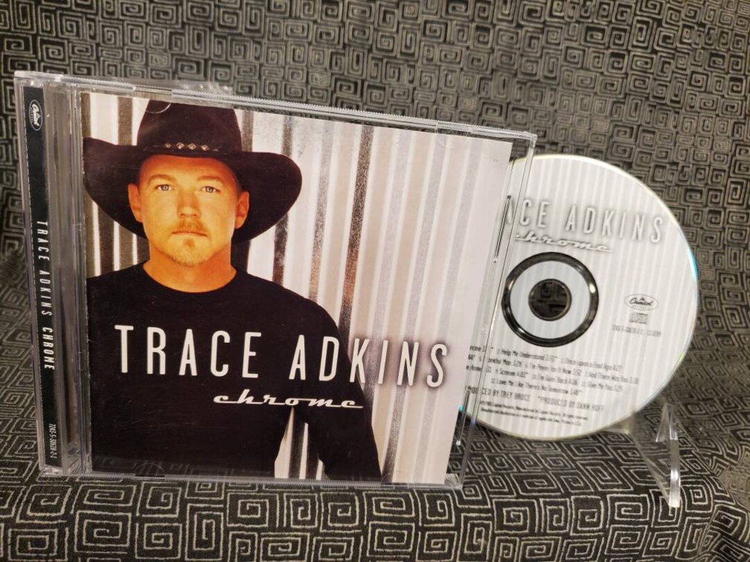 Trace Adkins CD CHROME 90's Patriotic Country Music Legend Etsy
