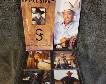 George Strait (4 CD) BOX SET - 1995 - Classic Country Music Legend - 72 Songs