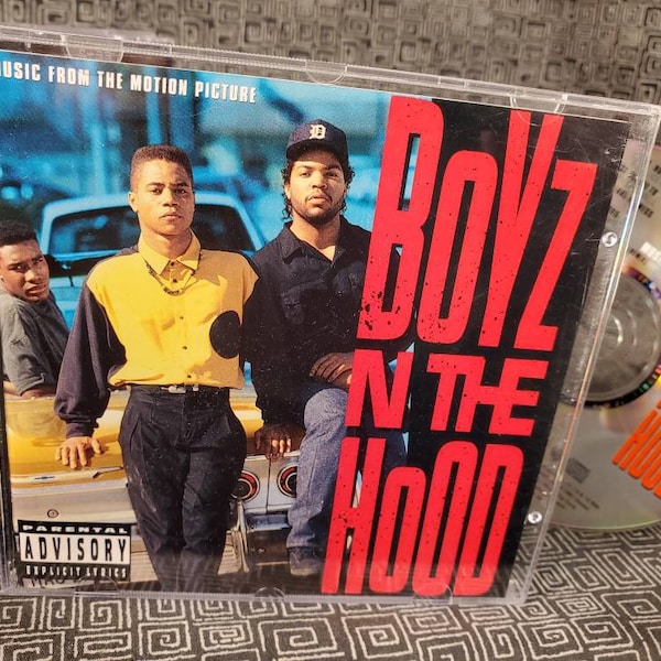 Boyz In The Hood Movie Soundtrack CD - Ice Cube - Tony Tony Tone - Compton's Most Wanted - Gangsta Rap Hip Hop Music