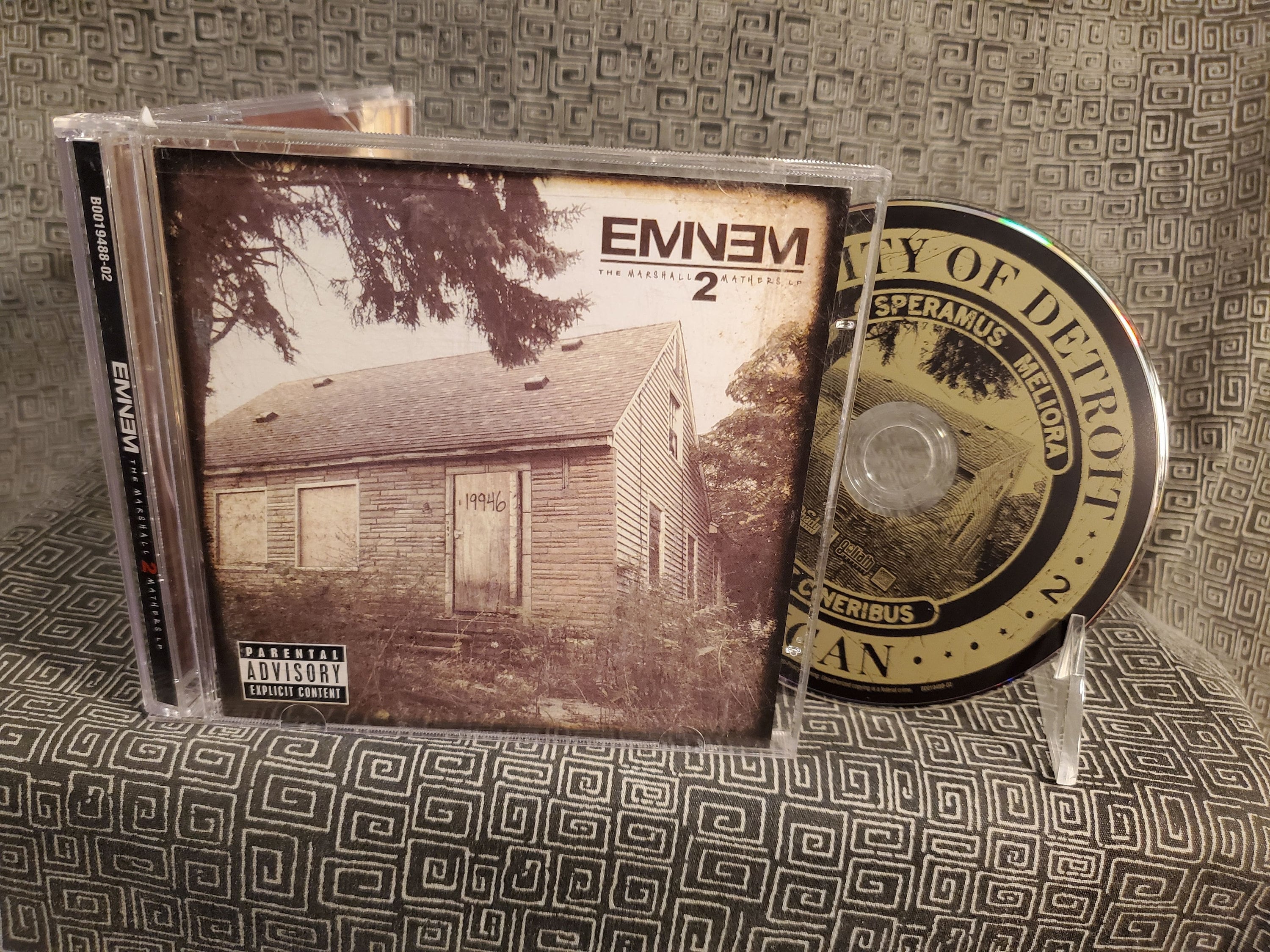 Eminem CD the Marshall Mathers LP 2 - the Real Slim Shady - Features Skylar  Grey, Rihanna, Kendrick Lamar, Nate Russell - Etsy India, image size:3000x2250
