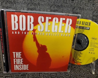 Bob Seger CD  The Fire Inside  Classic Rock Compact Disc - Silver Bullet Band - 1991