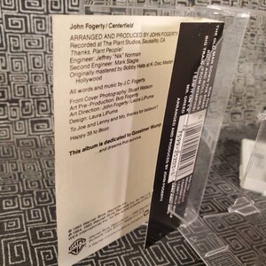 John Fogerty Centerfield Cassette Tape Singer of Creedence - Etsy