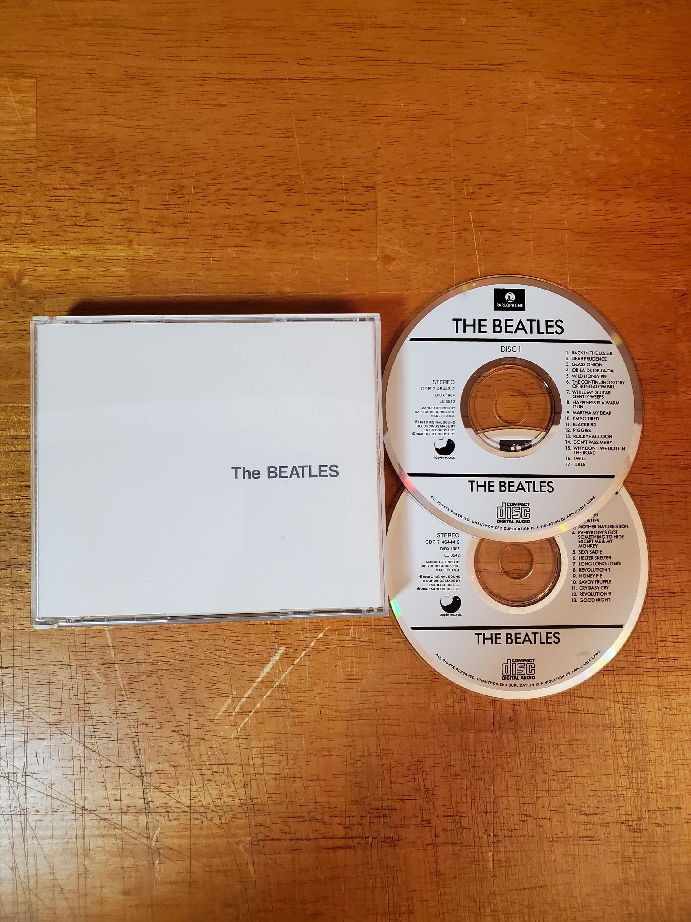 The Beatles the White Album 2 CD Set - Helter Skelter - Revolution 