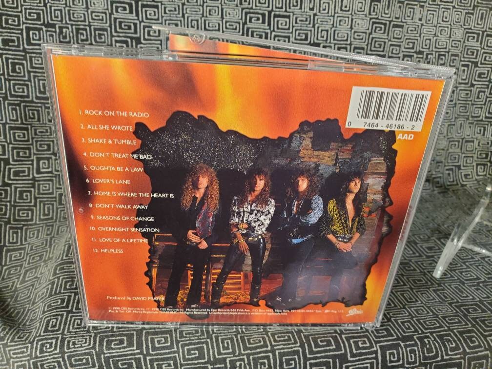 Firehouse CD Self Titled Debut Album - Hair Metal Hard Rock