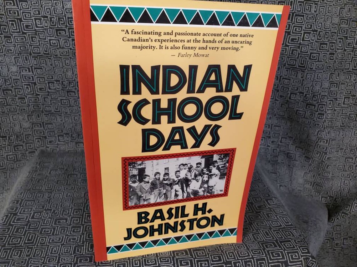 Indian School Days Softcover Book Signed by Author Basil Etsy