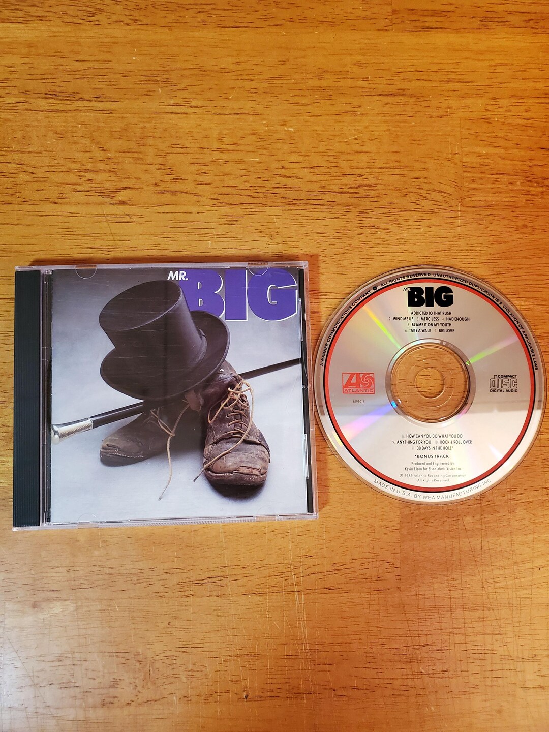 Big Lean Rapper Age Mr Big Lean CD- Debut Album Paul Gilbert - Billy Sheehan - 1989 - Etsy