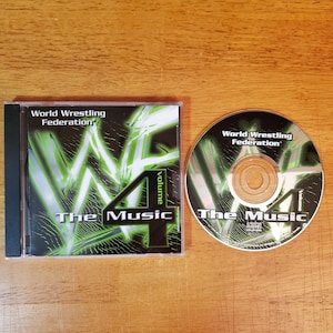 Wwe Music Cd - Etsy