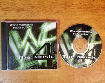 WWF Music CD Volume 4 the Music - WWE Wrestling Entrance Music