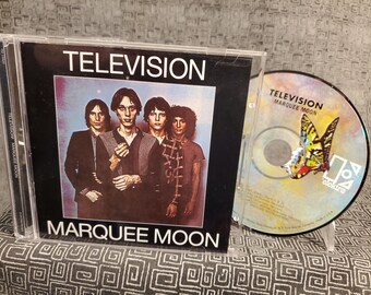 Television CD - Marquee Moon with Bonus Tracks - Rhino - Punk Rock New Wave Legends - Tom Verlaine