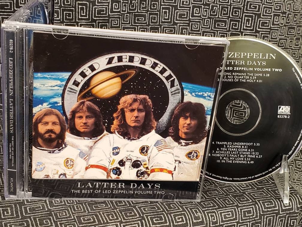 Led Zeppelin CD the Latter Days Remastered by Jimmy Page - Etsy
