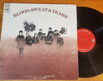 Blood Sweat and Tears Vinyl LP - Play Tested Record - Vg+/Vg+ - Original Debut 1969 - Classic Jazz Yacht Rock