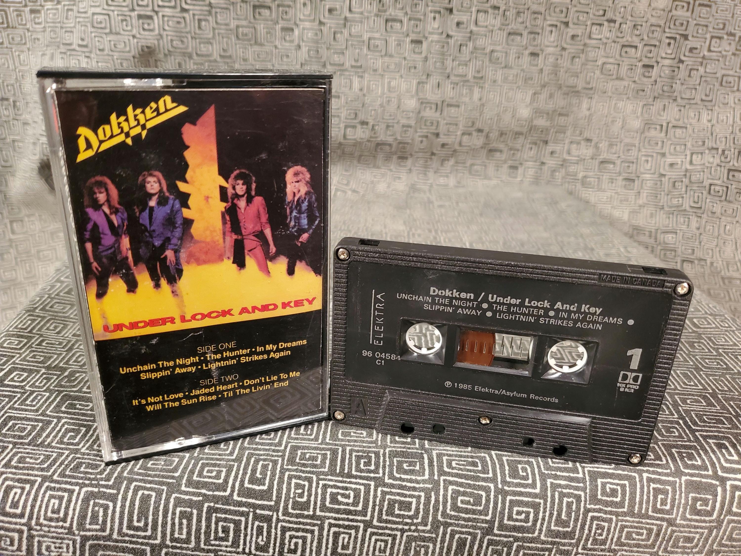 DOKKEN Cassette Tape Under Lock and Key in My Dreams, It's Not