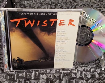 TWISTER Movie Soundtrack CD - Van Halen - Goo Goo Dolls - Red Hot Chili Peppers - Tori Amos - Eddie Van Halen
