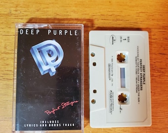 Deep Purple Cassette Tape - Perfect Strangers - 1984
