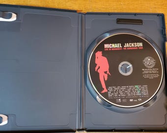 Michael Jackson DVD Live in Bucharest - the Dangerous Tour - Etsy