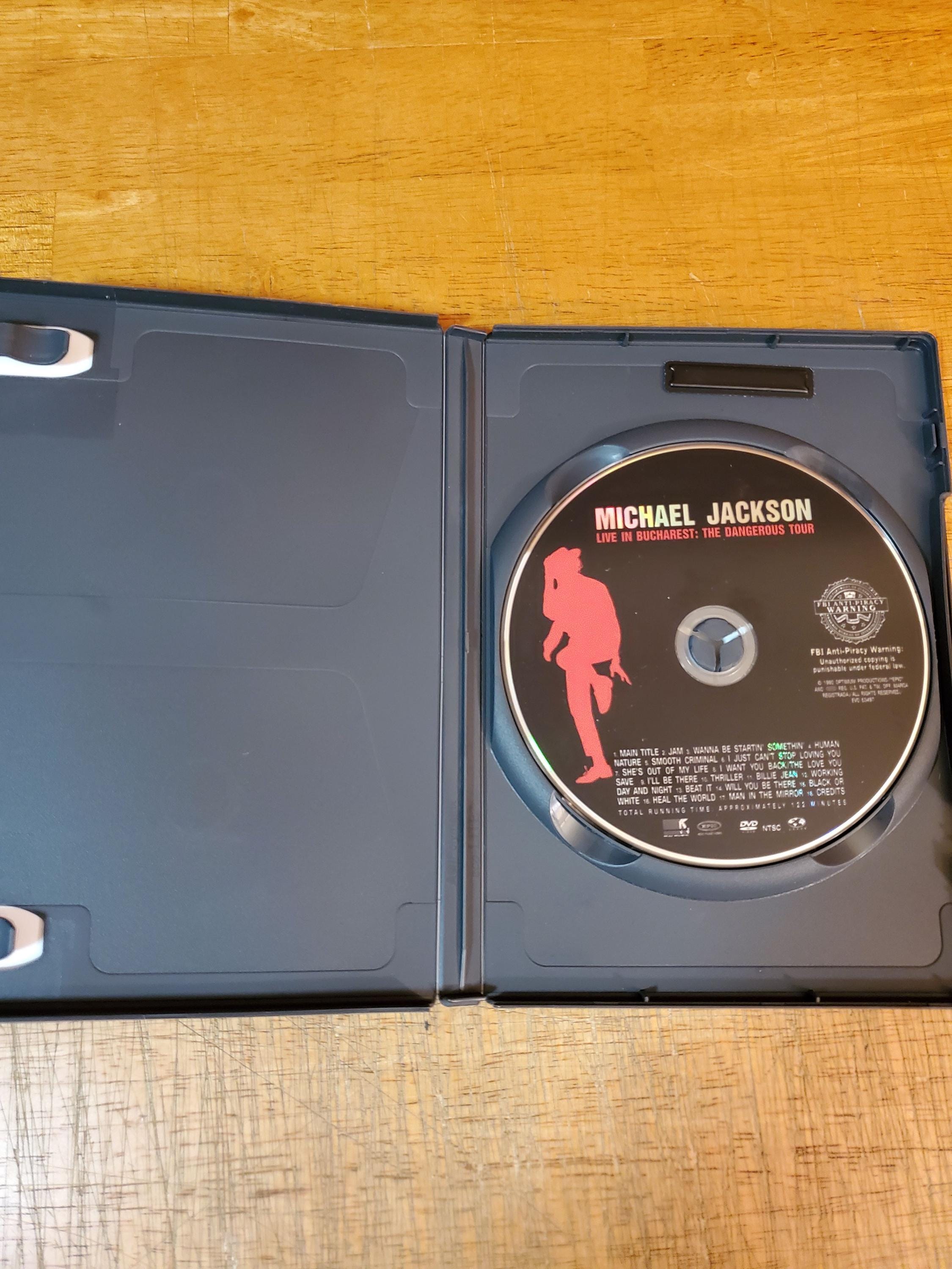 Michael Jackson DVD Live in Bucharest - the Dangerous Tour - Etsy