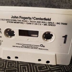 John Fogerty Centerfield Cassette Tape Singer of Creedence - Etsy
