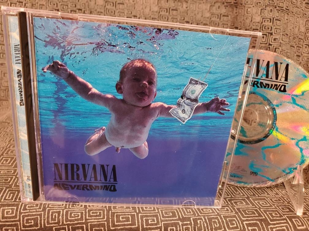 Nirvana CD Nevermind Smells Like Teen Spirit Come as You Are Lithium  Nameless Endless Hidden Track Kurt Cobain 1993 