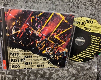 KISS Unplugged CD - Plaster Caster - 2000 Man - Sure Know Something - Ace Peter Paul and Gene Simmons
