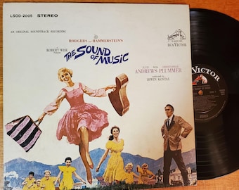 The Sound of Music Vinyl Record - Musical Soundtrack - Play Tested LP Album - Vg+