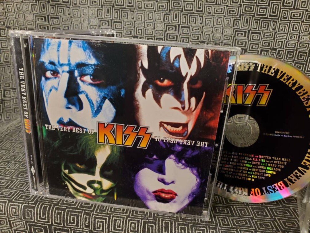 The Very Best of KISS CD Greatest Hits Love Gun Deuce Etsy
