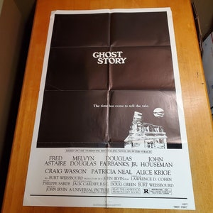 Ghost Story Movie Poster Folded One Sheet - 27x41 - Peter Straub Horror - 1 Sheet - 1981 - 810177