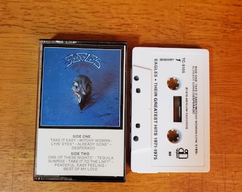 THE EAGLES  Cassette Tape Greatest Hits 1971-1975 Don Henley Glenn Frey Don Felder Joe Walsh