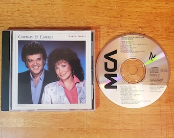Loretta Lynn and Conway Twitty CD - Greatest Hits Collection - Making Believe - Coal Miners Daughter