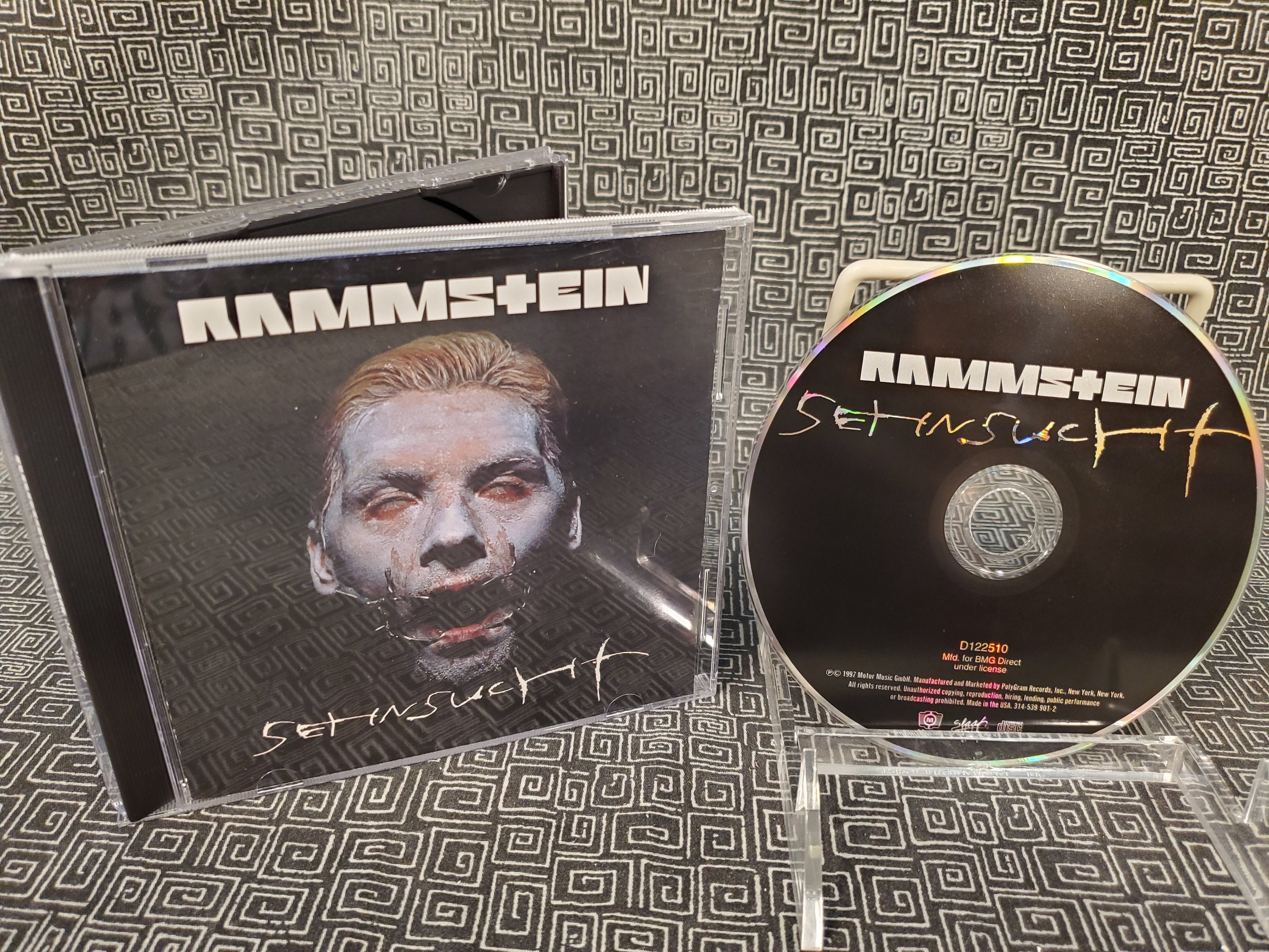 Rammstein CD Sehnsucht Du Hast Engel Klavier 