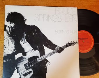 Bruce Springsteen Vinyl Record - Born To Run - Play Tested LP Album - Vg+  1979 reissue