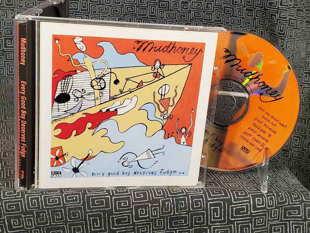 Mudhoney CD Every Good Boy Deserves Fudge Seattle Alternative Rock
