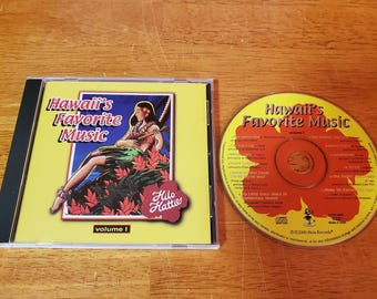 Hawaiian Music CD  Hawaii Folk Music Compact Disc - Hilo Hattie - Don Ho