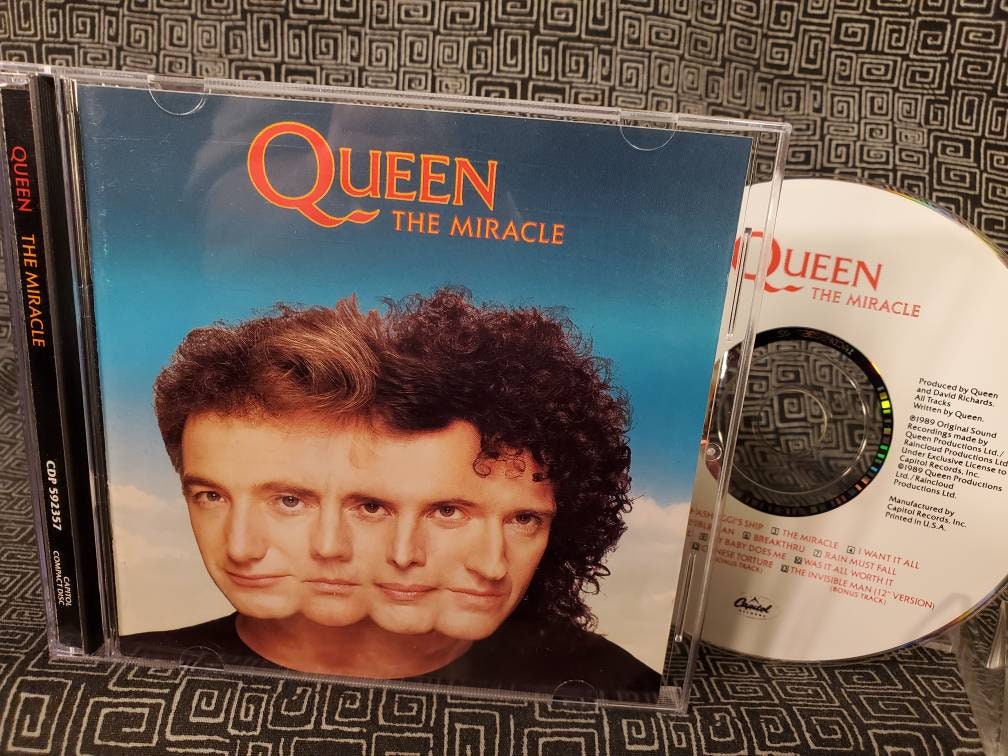 QUEEN the Miracle CD - Freddie Mercury - Brian May - Expanded