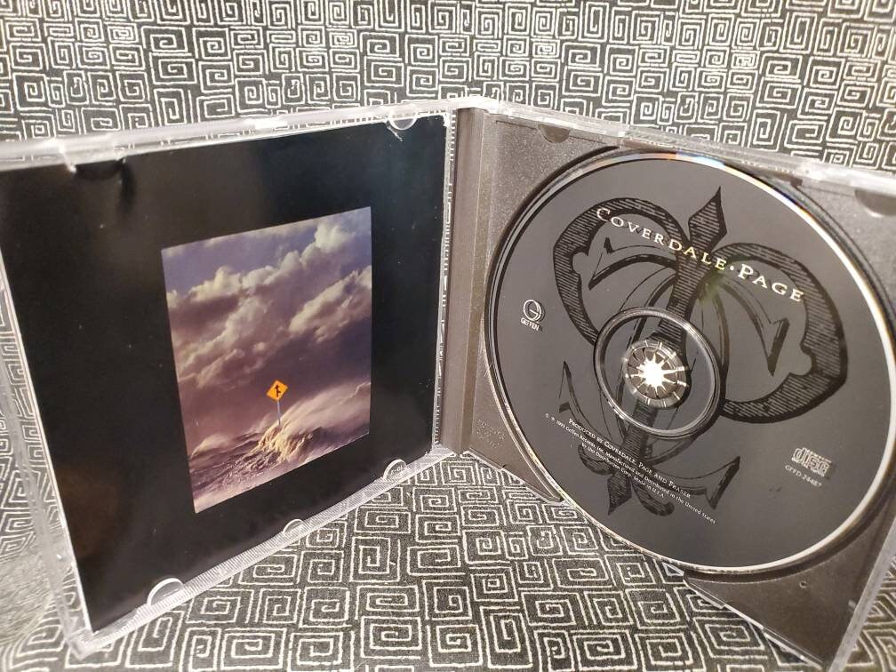Coverdale Page CD - Jimmy Page From Led Zeppelin and David