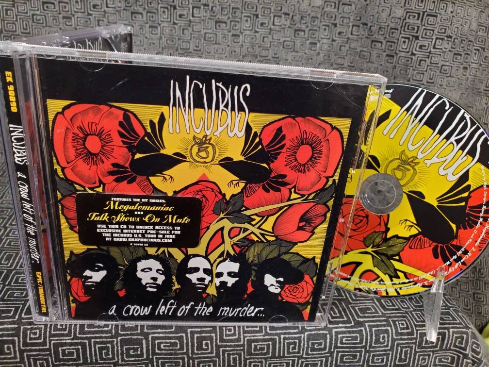 Incubus CD A Crow Left of the Murder - Megalomaniac - Y2K Incubus CD A Crow Left of the Murder - Megalomaniac - Y2K