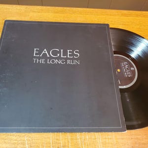 Eagles Vinyl Record - The Long Run - Play Tested LP Album - Vg+ - Original 1980 - Joe Walsh