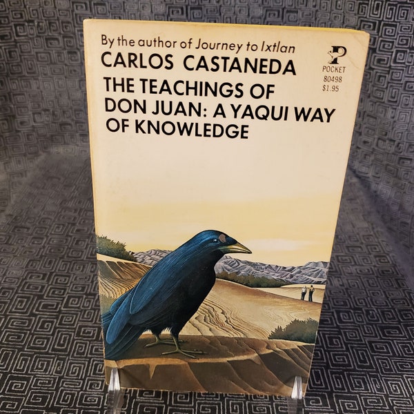 CARLOS CASTANEDA A YAQUI Way Of Knowledge: The Teachings Of Don Juan Paperback Book 1977 Mushrooms Peyote Hallucigens