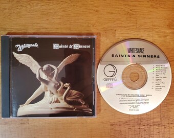 Whitesnake CD Saints and Sinners - David Coverdale - Here I Go Again - Crying In The Rain
