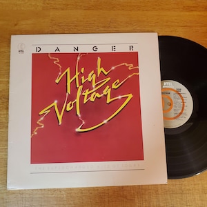 KTEL High Voltage Vinyl Record - Play Tested LP Album - Various 80s Hit Rock Songs - Vg+ - Original 1981-  - Rock  Soul - Pop - Yacht Rock