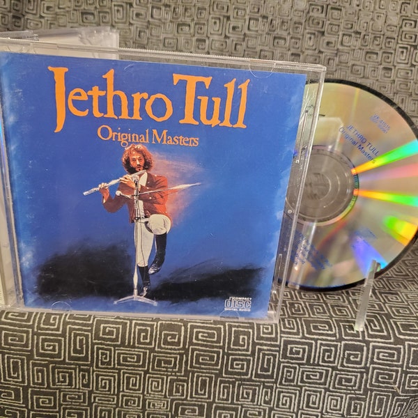 Jethro Tull Greatest Hits CD Original Masters - Locomotive Breath - Aqualung - Thick As A Brick - Songs From The Wood - Minstrel Flute Rock